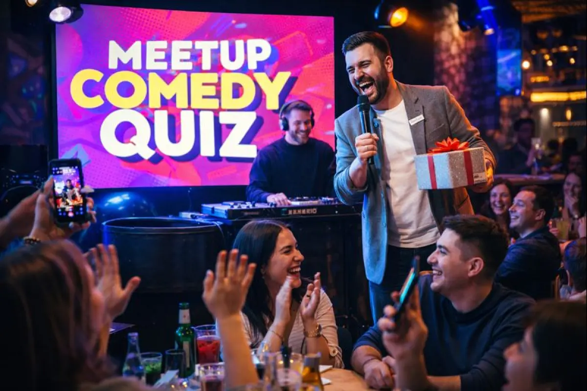 MeetUp-Comedy Quiz-də yeniliklər