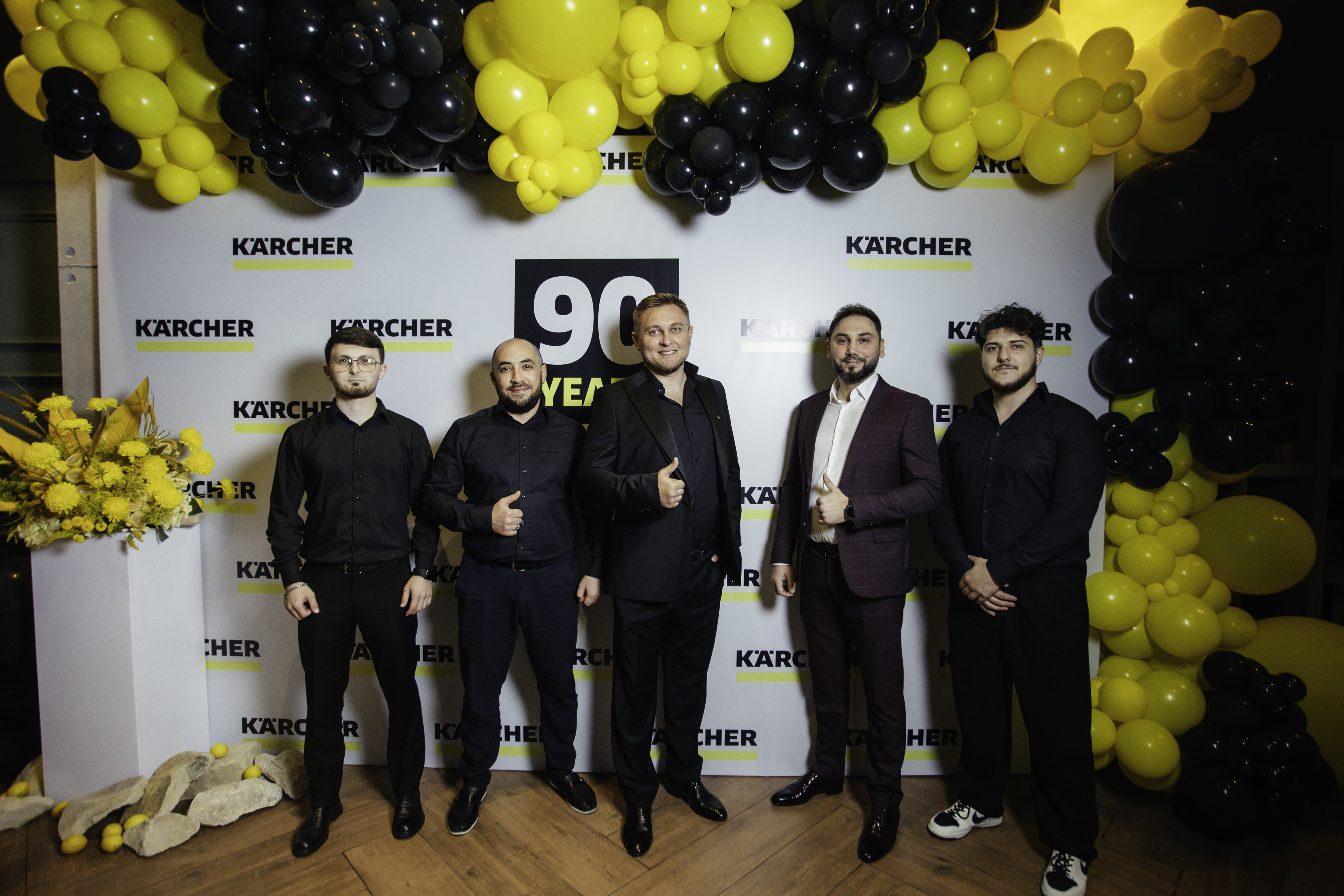 Karcher şirkəti üçün korporativ, şirkətin 90 illiyi münasibətilə