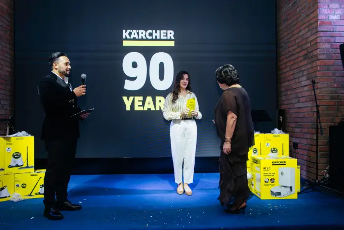 Karcher şirkəti üçün korporativ, şirkətin 90 illiyi münasibətilə