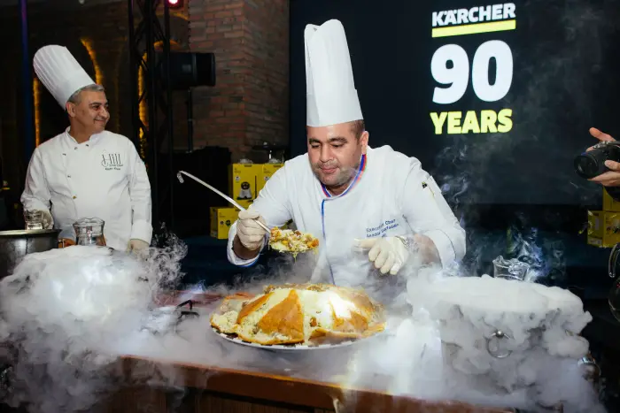 Karcher şirkəti üçün korporativ, şirkətin 90 illiyi münasibətilə