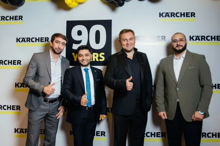 Karcher şirkəti üçün korporativ, şirkətin 90 illiyi münasibətilə
